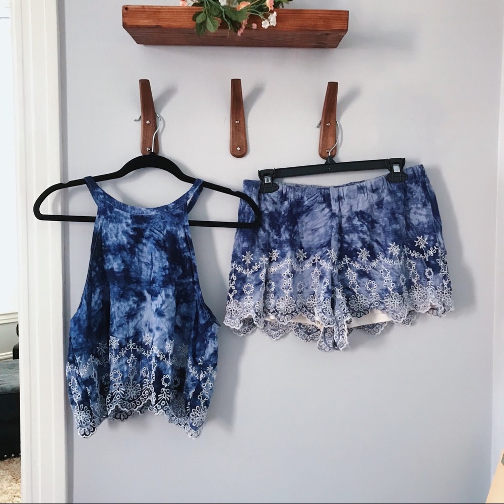 kendall&kylie top and shorts